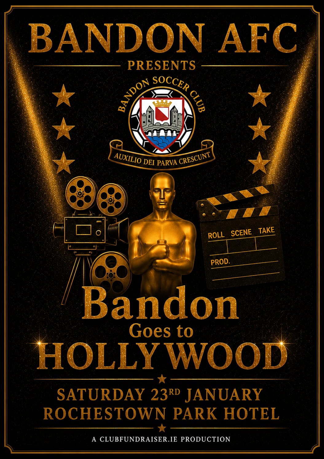 Bandon Goes to Hollywood event poster